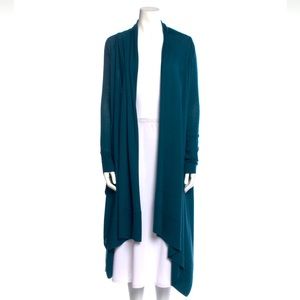 DONNA KARAN LABEL CASHMERE WRAP SWEATER